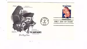 US stamp 2012 The Barrymores  FDC. Artmaster Cachet. 46 in auction cv $57.50 g13 - Picture 1 of 1