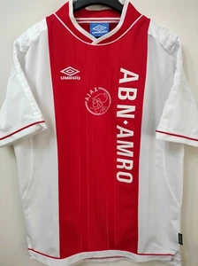 AJAX 1999-2000 ABN-AMRO camiseta shirt trikot maillot maglia L - Picture 1 of 6