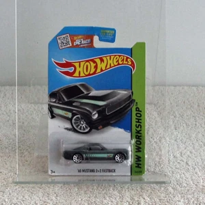 Ford Mustang 1965 2+2 Fastback gris Hot Wheels taller 1:64 fundido a presión nuevo 2013 - Imagen 1 de 2