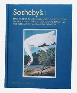 Sotheby's Auction Hardcover Catalog New York October 5, 2007 Ornithology Cranes - Picture 1 of 7