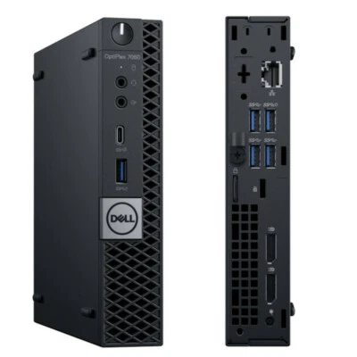 Dell OptiPlex 7070 Micro PC Core i7-9700T 32gb DDR4 512gb Nvme SSD  W11 pro WIFI - Image 1 of 4