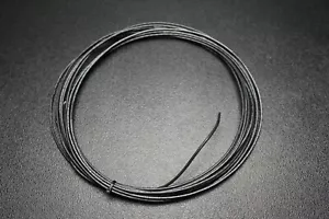 14 GAUGE THHN FILO INCAGLIATO NERO 10 FT THWN 600V MACCHINA DA COSTRUZIONE CAVO AWG - Foto 1 di 5