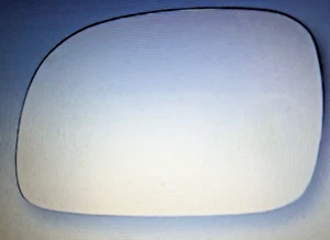 CHRYSLER VOYAGER "HEATED" FLAT BLUE TINTED WING MIRROR GLASS LEFT/PASSENGER SIDE - Foto 1 di 2