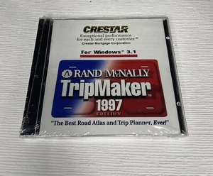 Rand McNally Tripmaker 1997 Edition CD Brand New ! - Picture 1 of 3