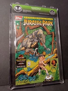🔥🔥JURASSIC PARK 1. NEW LOWER PRICE EGS GRADED 9.8 WITH CERTIFICATE🔥🔥 - Picture 1 of 4