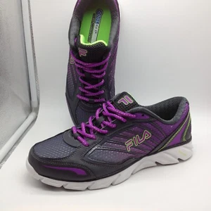 Fila Laufschuhe Turnschuhe RN91175 Damen Gr. 10 GRAU/LILA NIE GETRAGEN - Bild 1 von 7