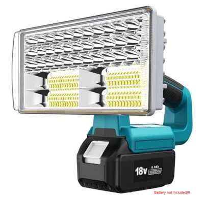 40W 4200LM LED Work Light Portable Jobsite Flashlight for Makita 18v Battery NEW - Image 1 of 4