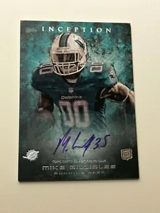 2013 topps inception football No.129 MIKE GILLISLEE ROOKIE AUTO - Bild 1 von 1