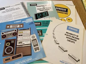 Vintage Sprague Electronics Catalog Brochure Sales Literature Lot #F - Picture 1 of 12