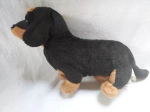 Toys Are Us ,Animal Alley, Dachshund. Black With Brown Markings. Cuddlely.  - Picture 1 of 7