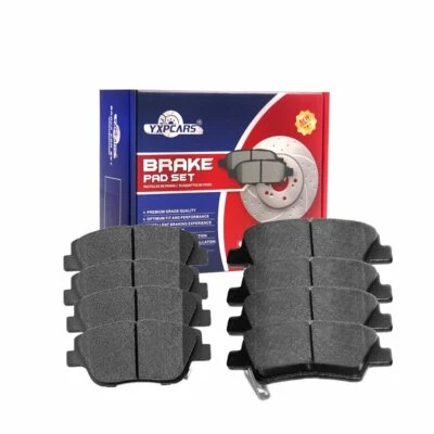 Front &Rear Ceramic Brake Pads For 2011-2014 Hyundai Sonata,2011-2015 Kia Optima - Image 1 of 4