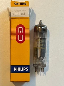 Rare ! Original NOS Lampe PHILIPS /PTC ECL805 (PCL 805) (tube valve röhre - amp) - Photo 1/1