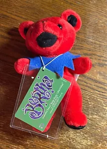 Grateful Dead Bear BERTHA Steven Smith 7" 1998 rot mit blauem Kragen B92 - Bild 1 von 1