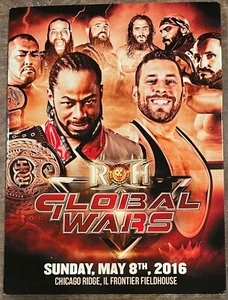 ROH Global Wars 2016 DVD Ring Of Honor WWE AEW NXT TNA PWG ECW - Foto 1 di 2