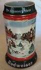 1991 Budweiser Clydesdale Christmas Holiday Special Delivery Beer Stein Mug for sale