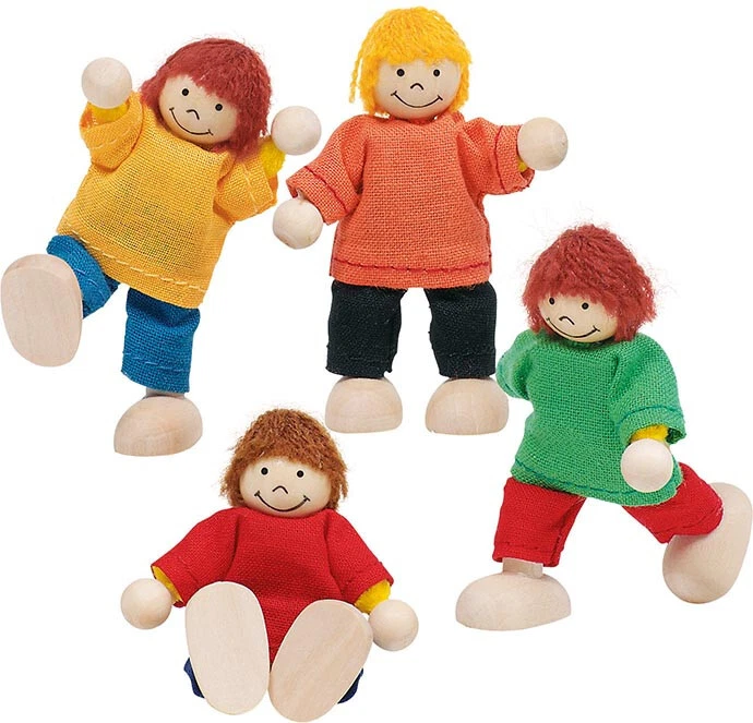 Biegepüppchen "Kinder" - Bild 1 von 1