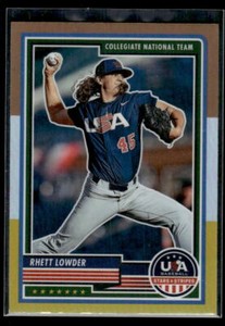 2023 Panini USA Baseball Optichrome BSG #74 Rhett Lowder