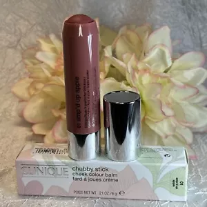 Clinique Chubby Stick Cheek Colour Balm Blush 01 AMP'D UP APPLE - FS NIB FreeSh - Picture 1 of 1