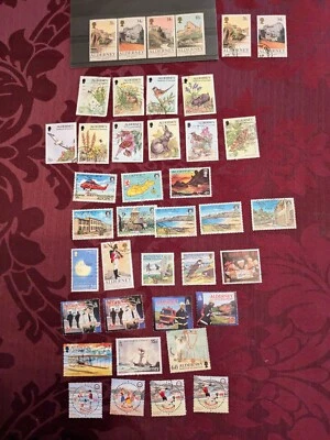 40 Alderney Stamps Collection - Bailiwick of Guernsey - Image 1 of 4