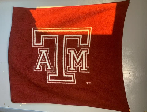 vintage biederlack Texas A&M throw blanket aggies Cover