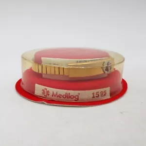 Vintage Speidel Medilog gravierbar erweiterbar medizinisch Alarmkette Armband aus alarmierendem Lagerbestand - Bild 1 von 15