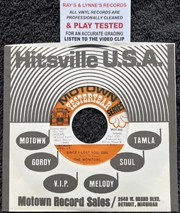 The Monitors – Since I Lost You Girl 7'' Vinyl US TESTED NM VIDEO NORTHERN SOUL - Picture 1 of 7