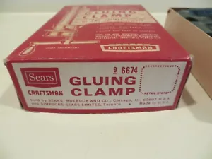 2 Vintage Sears Craftsman Klebeschellen Neu aus altem Lagerbestand 3/4" Rohr Modell 96674 Made in USA - Bild 1 von 5