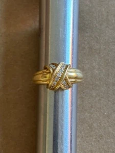 Tiffany&Co Signature Brillandring X. 18 karat. - Bild 1 von 2