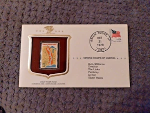 USA FIRST DAY COVER 1979 HISTORIC STAMPS OF AMERICA GREAT RIVER ROAD - Picture 1 of 2