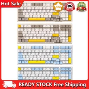 Mechanical Keyboard Russian K3 MAX Gaming Keyboard 100 Keys for PC Desktop Gamer - Picture 1 of 14