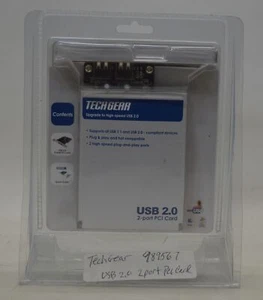 TECHGEAR 2 Port USB 2.0 PCI Expansion Card - Picture 1 of 4