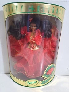 Muñeca Barbie afroamericana 1993 edición especial Mattel 10911 Holiday nueva en caja 11,5" - Imagen 1 de 7