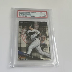 AARON JUDGE  2015 BOWMAN'S BEST  TOP PROSPECTS TP-21  PSA 10 GEM MINT - Picture 1 of 10