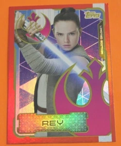 TOPPS JOURNEY TO STAR WARS THE LAST JEDI REY LIMITED EDITION CARD - Picture 1 of 1