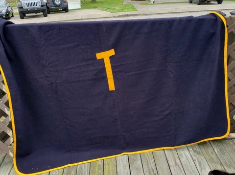 Butwin Tennessee Wool Stadium Blanket Vintage Cover