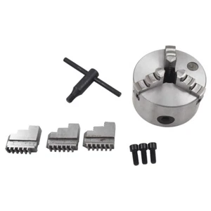 4 Inch 3 Jaw K11-100 Self Centering Lathe Chuck For CNC Drilling Milling Machine - Picture 1 of 10