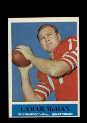 1964 Philadelphia Gum #163 Lamar McHan San Francisco 49ers EX - Image 1 of 2