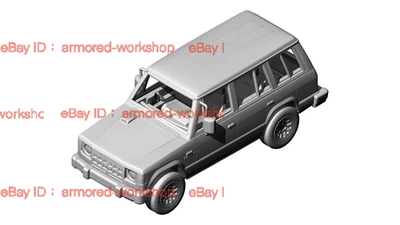 3D Printed 1/72 Pajero L040 Jeep  Unpainted - Image 1 of 4