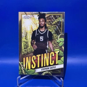 2024-25 Topps Chrome - Instinct Stephon Castle #INS-28 (RC) - Picture 1 of 2