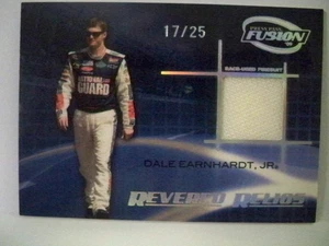 Dale Earnhardt Jr. Press Pass Fusion Revered Relics Gold - Picture 1 of 2
