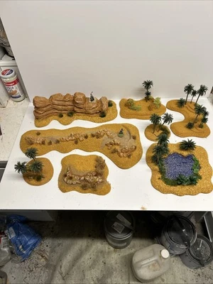 A Set Of Eight Rocky Desert Scenery A7 - Image 1 of 4