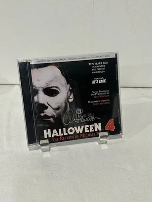 Halloween 4 Ltd Ed ALAN HOWARTH Expanded Soundtrack Score CD SIGNED Rare & HTF - Image 1 of 4
