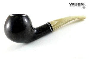 VAUEN Lindis 2244 Bent Apple anthrazit | Made in Germany | 9mm Pfeife Pipe - Bild 1 von 3