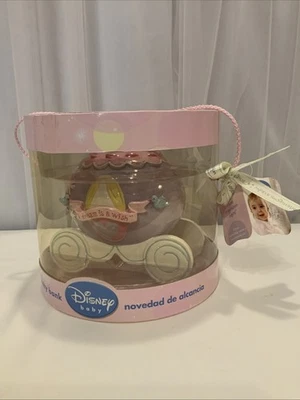 Vintage Disney Baby Cinderella Carriage Novelty Coin Bank  - Image 1 of 4