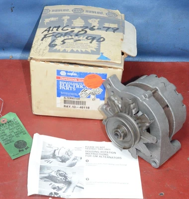 Alternador AMC Jeep Renault 1976-79 61 Amp Rayloc 13-4011B Delco-Remy 65-90 Ford Foto 1 de 4