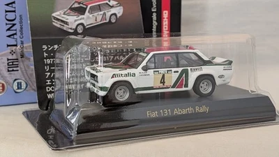 Coche modelo diecast Kyosho 1/64 Fiat 131 Abarth Rally #4 rojo blanco Foto 1 de 4