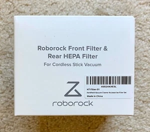 NUEVO Juego de Filtros HEPA Frontal y Trasero Roborock Aspiradora Inalámbrica con Palos H7Pure - Imagen 1 de 4