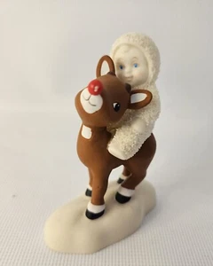 Department 56 "Rudolph Lights The Way" Figurine Collectible ~ Very Cute - Picture 1 of 6