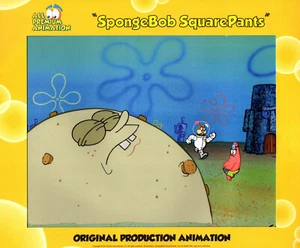 TOP ALLE 3 JUNGS! DAS ALLERBESTE! Spongebob Produktionszellen #10410 "SUDS" - Bild 1 von 4