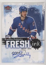 2008-09 Fleer Ultra Fresh Ink Brandon Dubinsky #FI-BD Auto